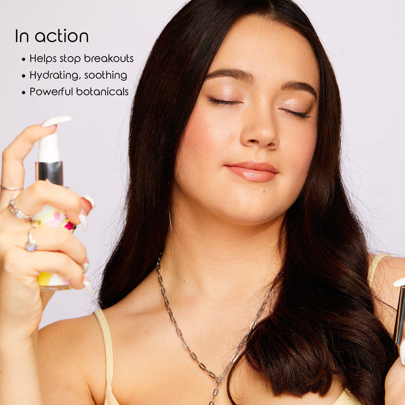 Fiona Frills Makeup Blemish-Busting Facial Mist | Citrus Rain Frilliance